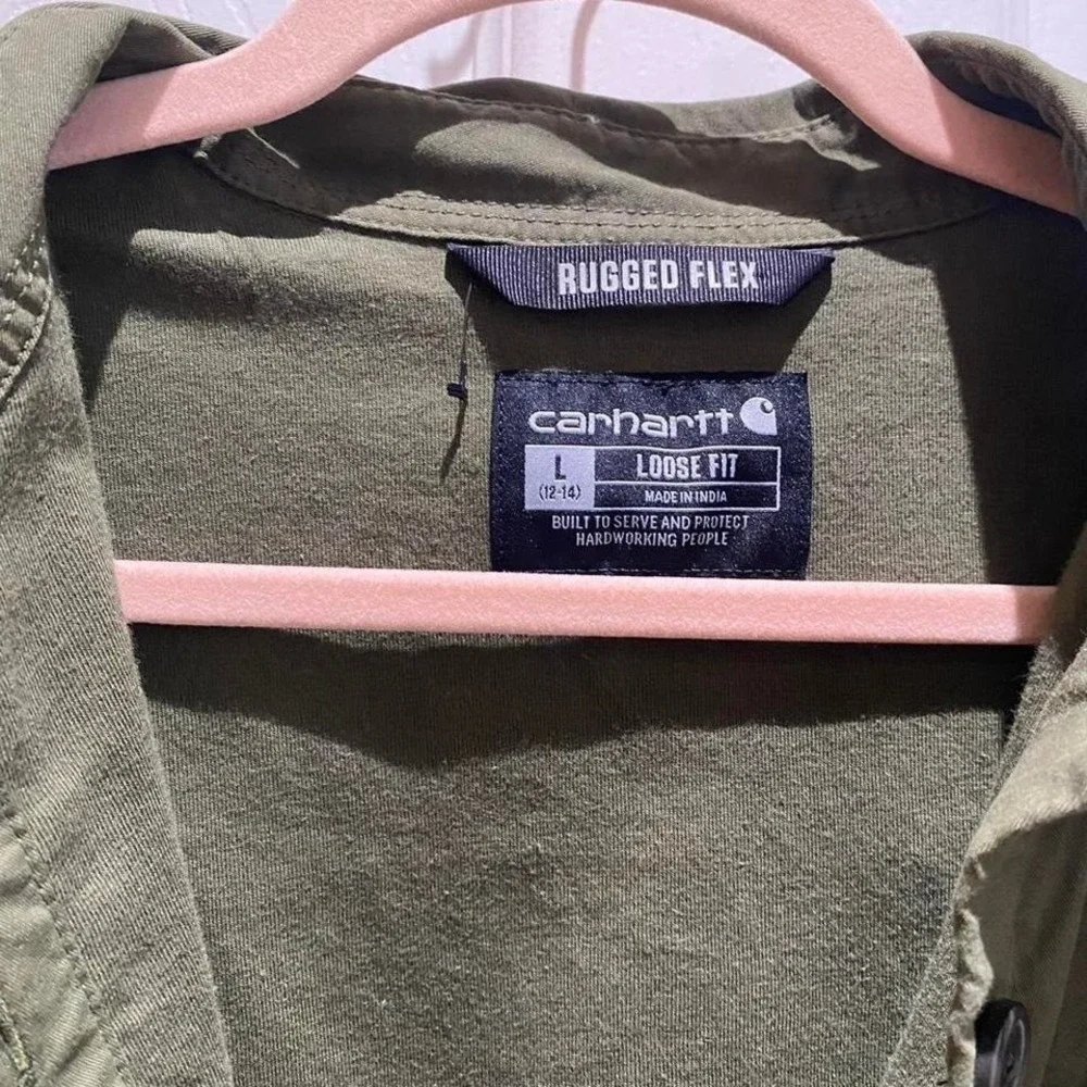 Vintage Carhartt green jacket, Size L